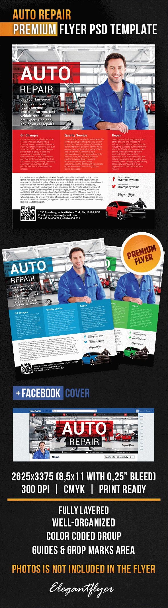 Auto Repair by ElegantFlyer