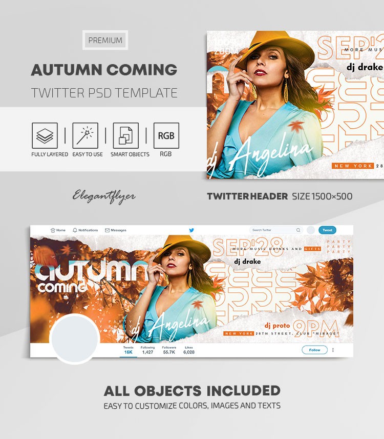 Autumn Coming Twitter by ElegantFlyer