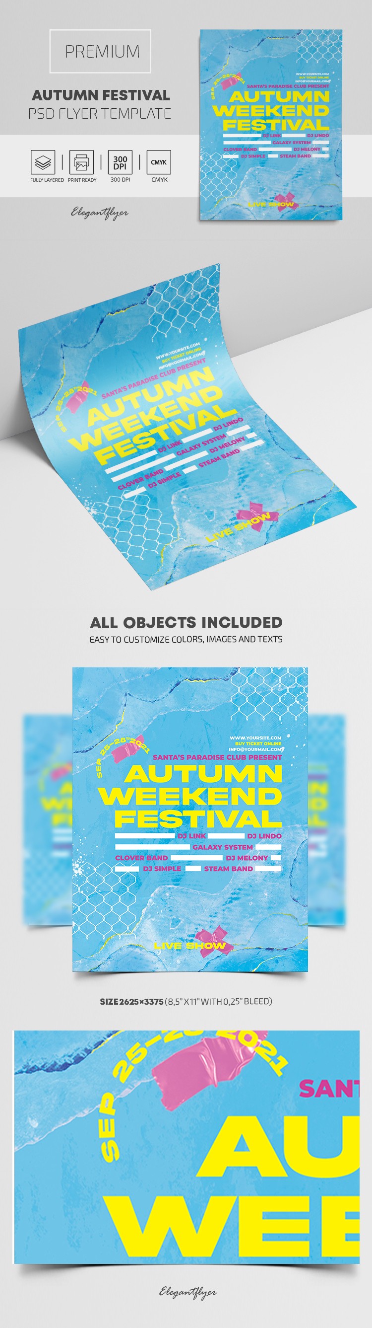 Autumn Festival Flyer by ElegantFlyer