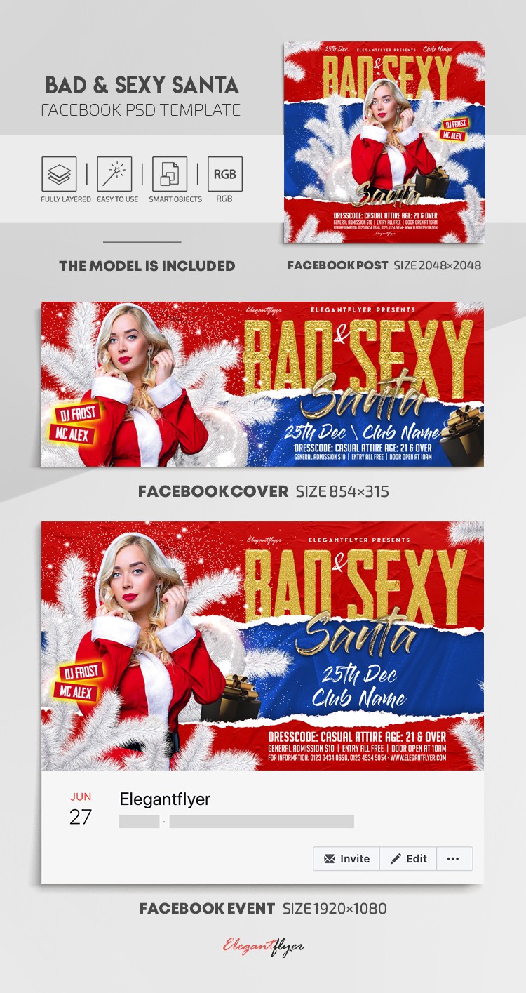 Brutto e sexy Babbo Natale by ElegantFlyer