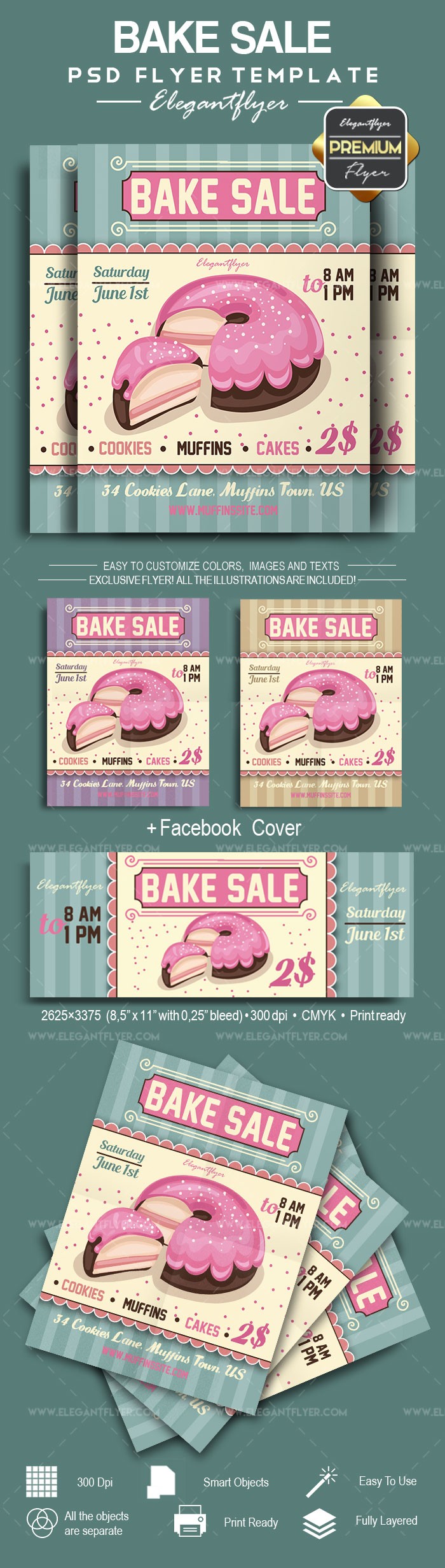 Bake Sale by ElegantFlyer
