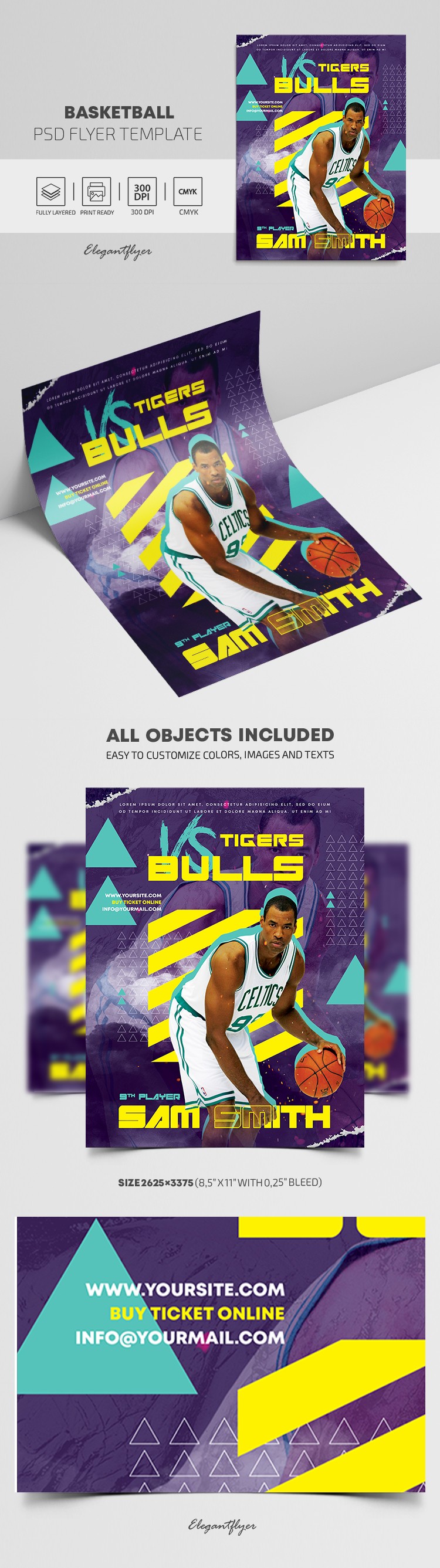 Basketball-Flyer by ElegantFlyer
