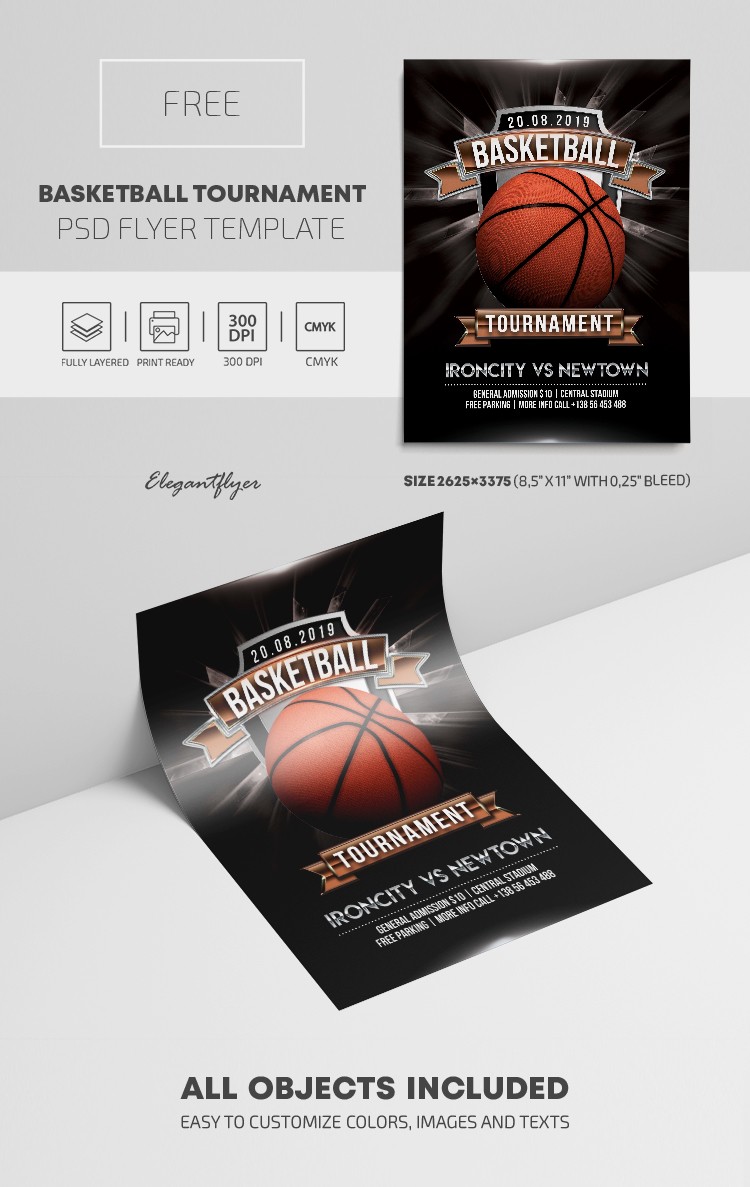 Basketball Tournament by ElegantFlyer