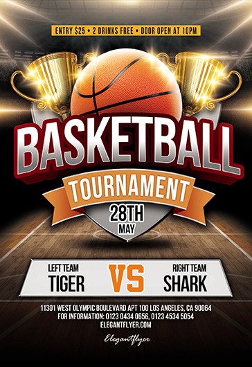 basketball tournament poster designs