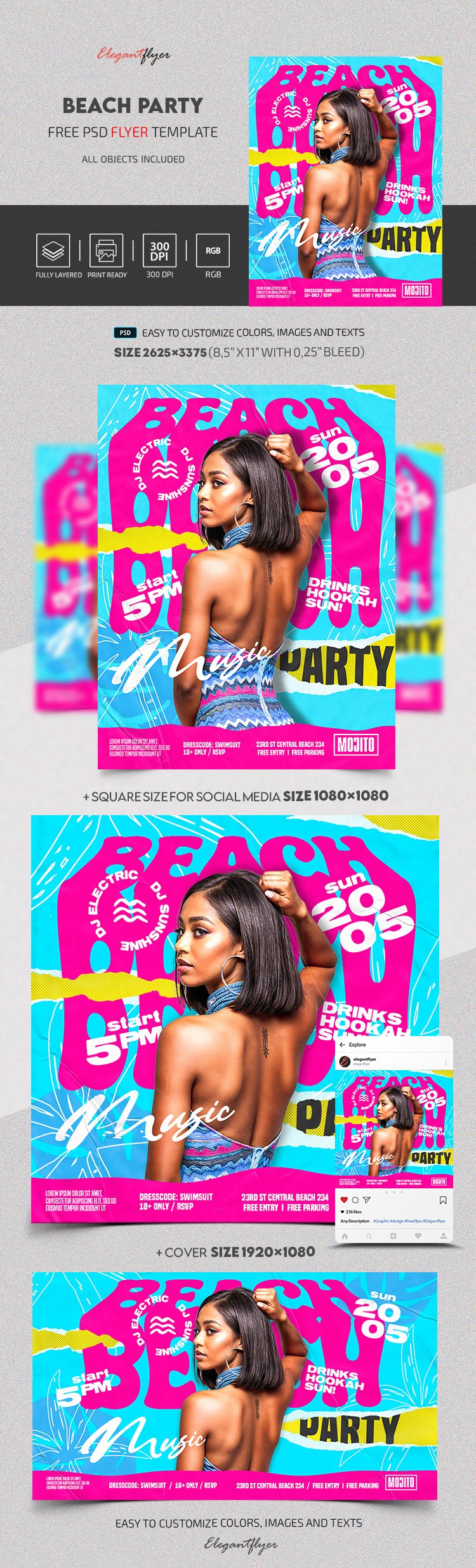 Beach Party by ElegantFlyer