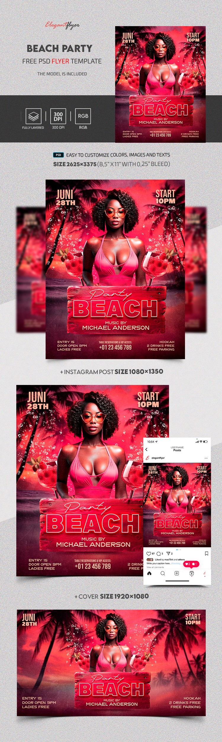 Beach Party by ElegantFlyer