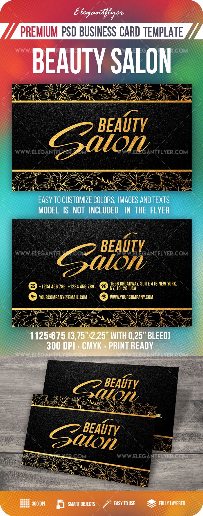 Salon urody by ElegantFlyer