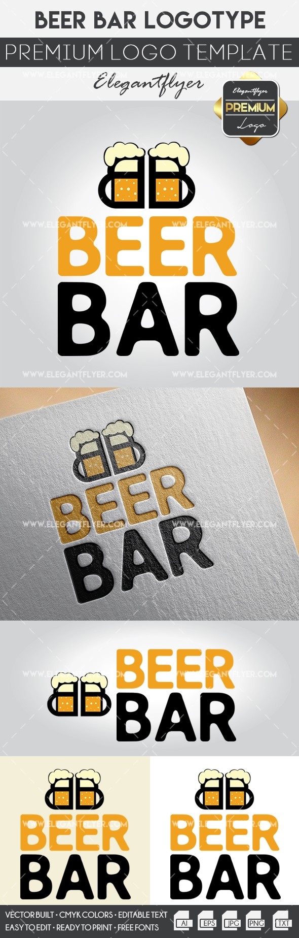 Beer Bar by ElegantFlyer