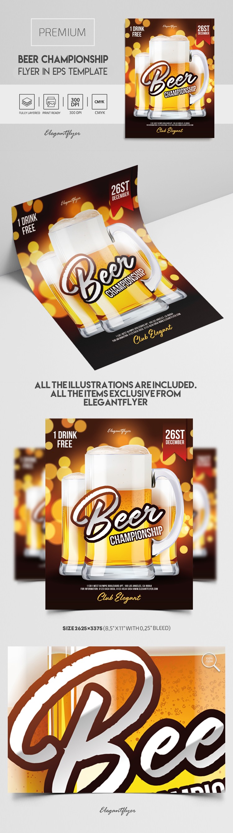 Beer Championship Flyer by ElegantFlyer
