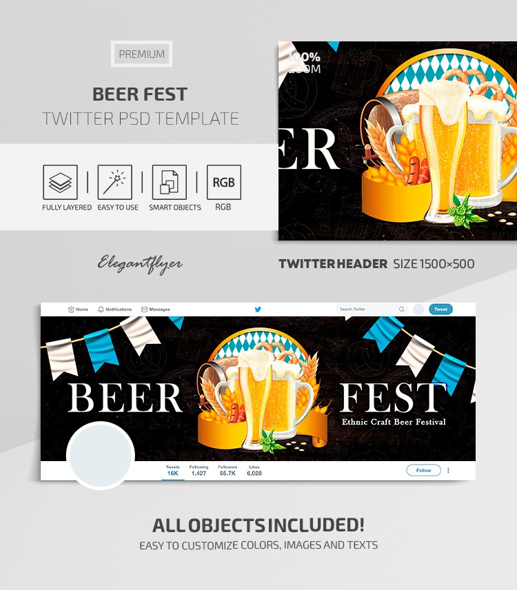 Festival de cerveja by ElegantFlyer