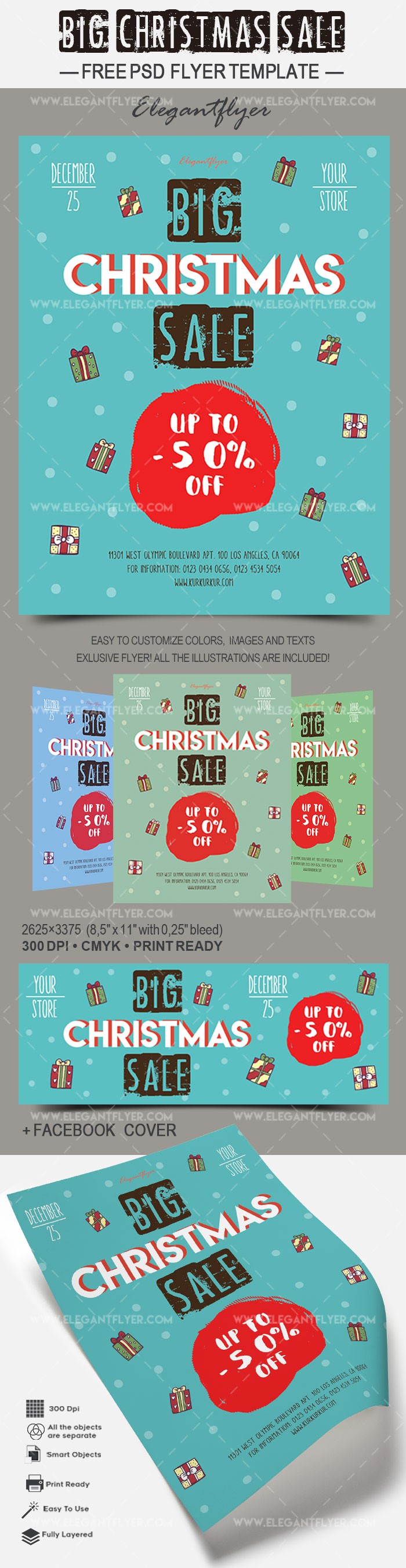 Big Christmas Sale by ElegantFlyer