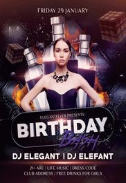 1000+ Free Birthday Flyer Templates (PSD) - by Elegantflyer