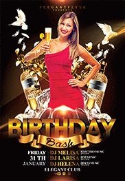 1000+ Free Birthday Flyer Templates (PSD) - by Elegantflyer