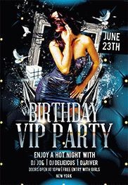 1000+ Free Birthday Flyer Templates (PSD) - by Elegantflyer