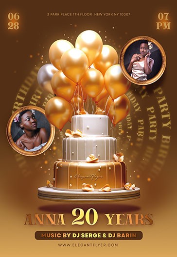 15 Best Birthday Party Flyer Templates PSD • PSD design