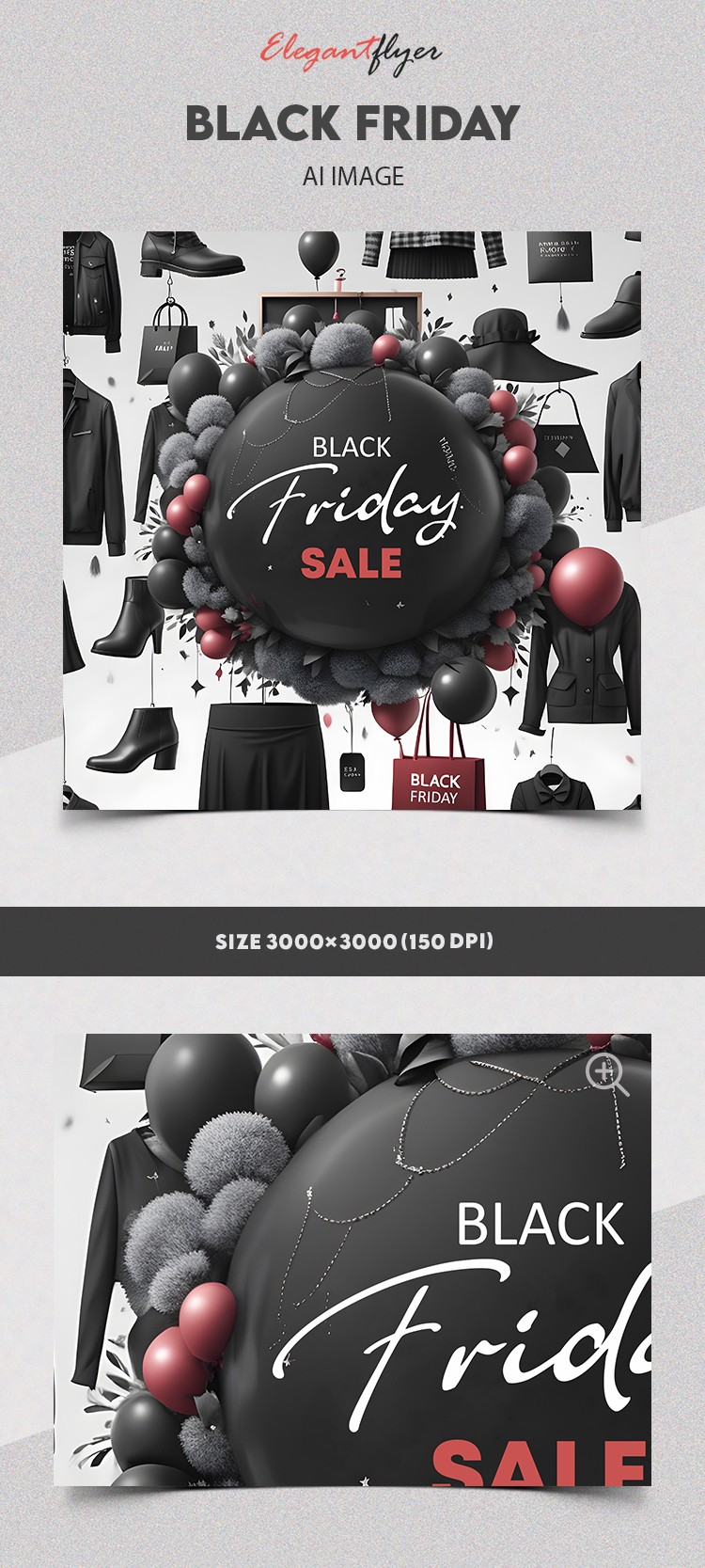 Black Friday Sale by ElegantFlyer