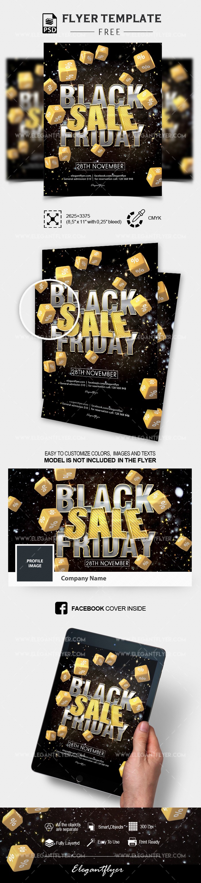 Black Friday Sale by ElegantFlyer