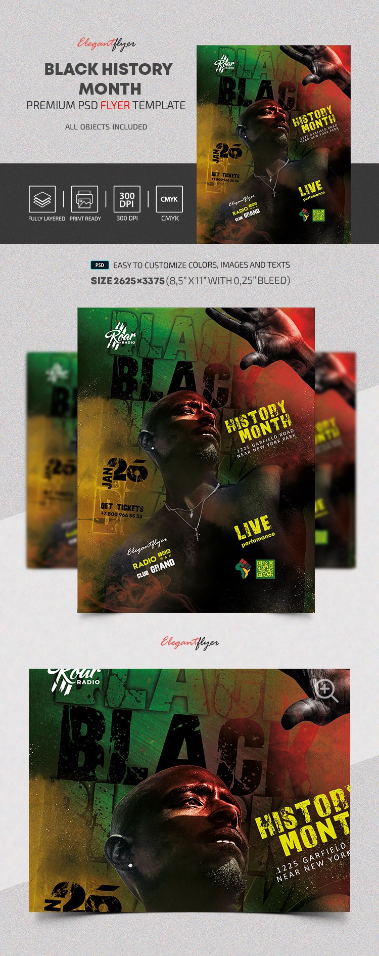 Black History Month Flyer by ElegantFlyer
