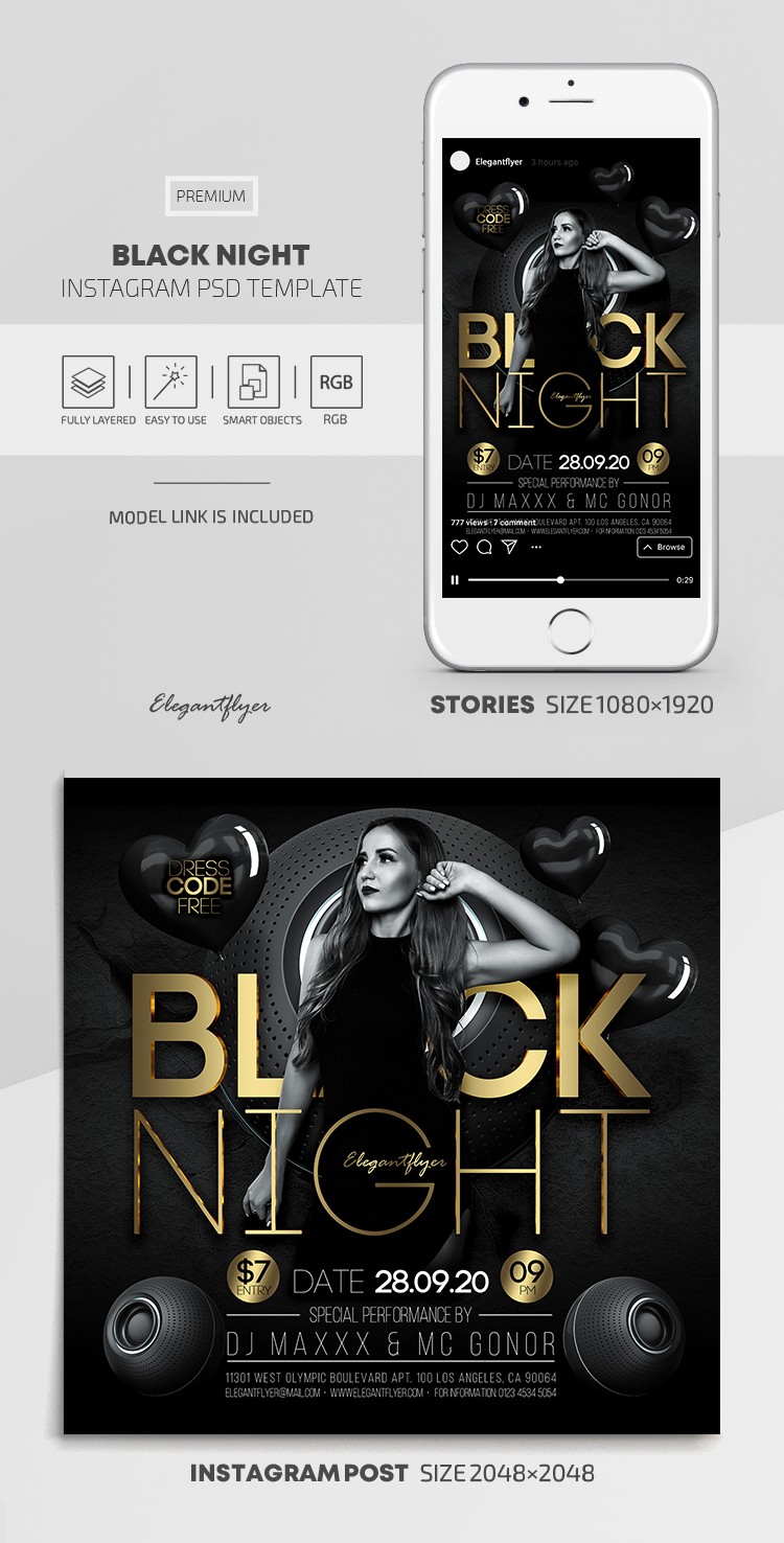 Black Night by ElegantFlyer