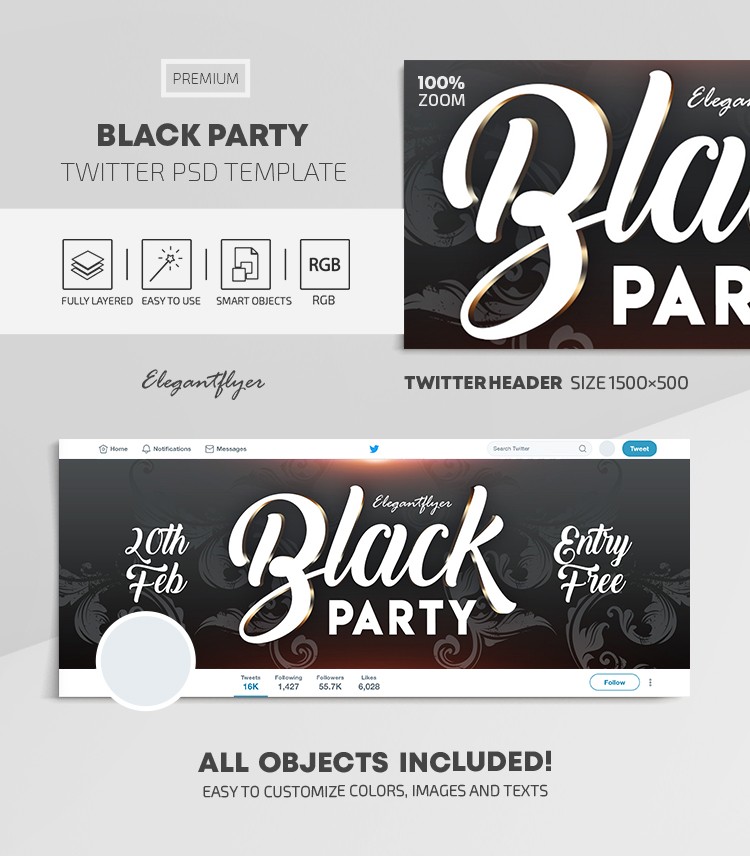 Black Party by ElegantFlyer