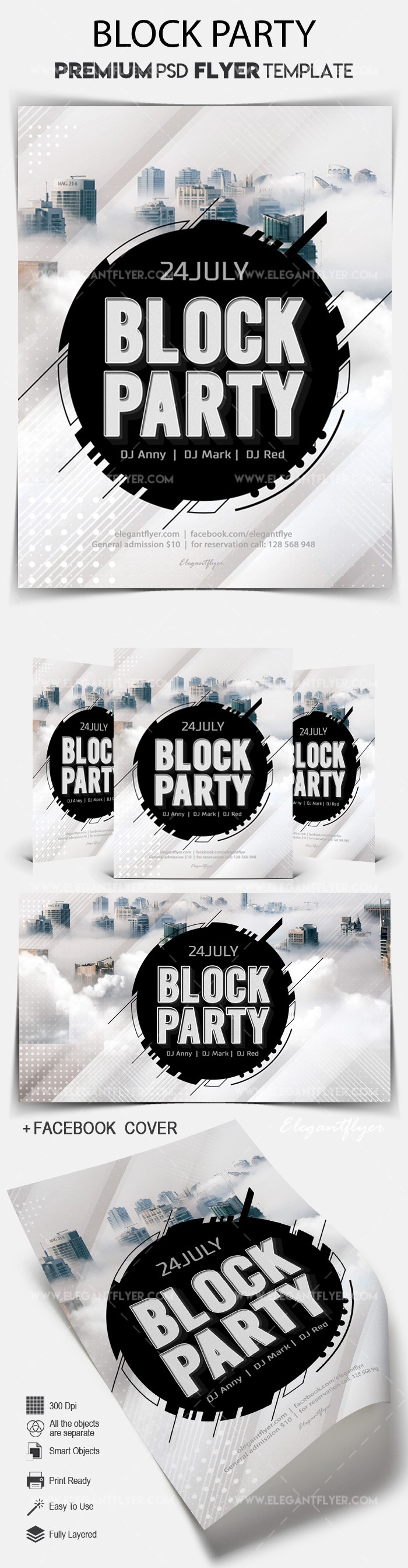 Block Party by ElegantFlyer