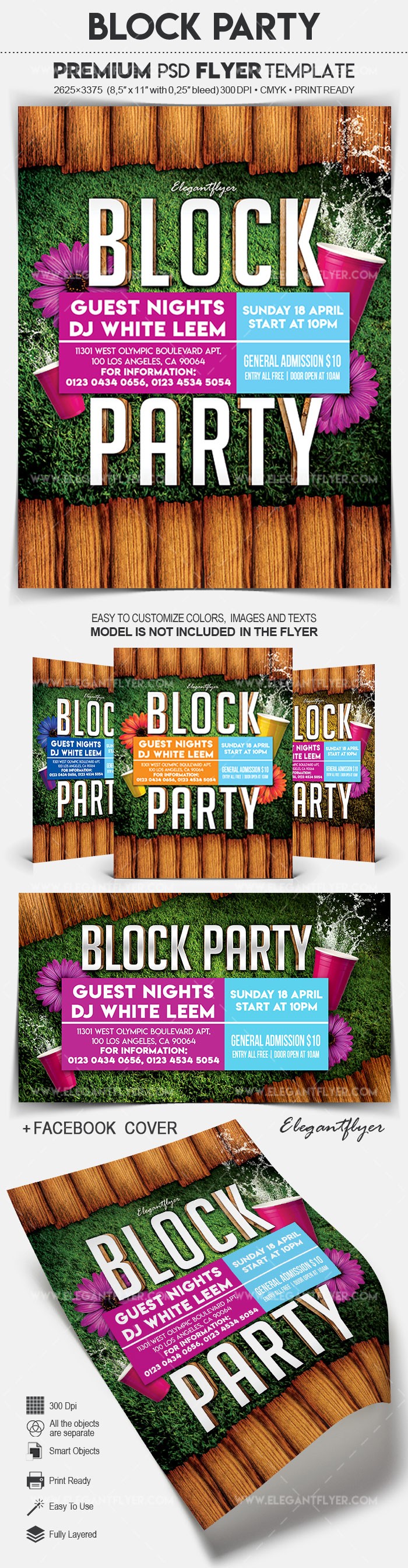 Block Party by ElegantFlyer