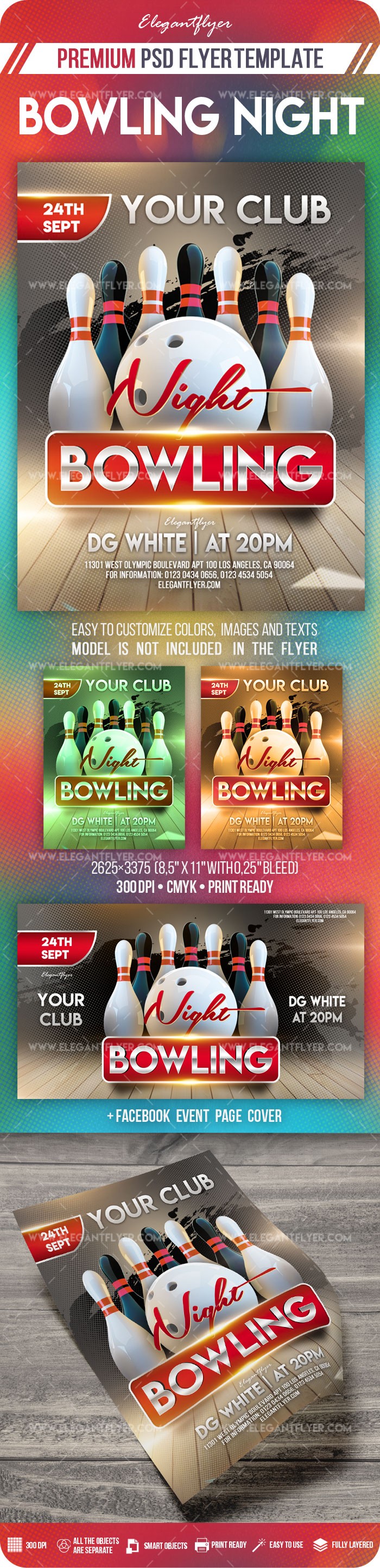 Wieczór bowlingowy by ElegantFlyer