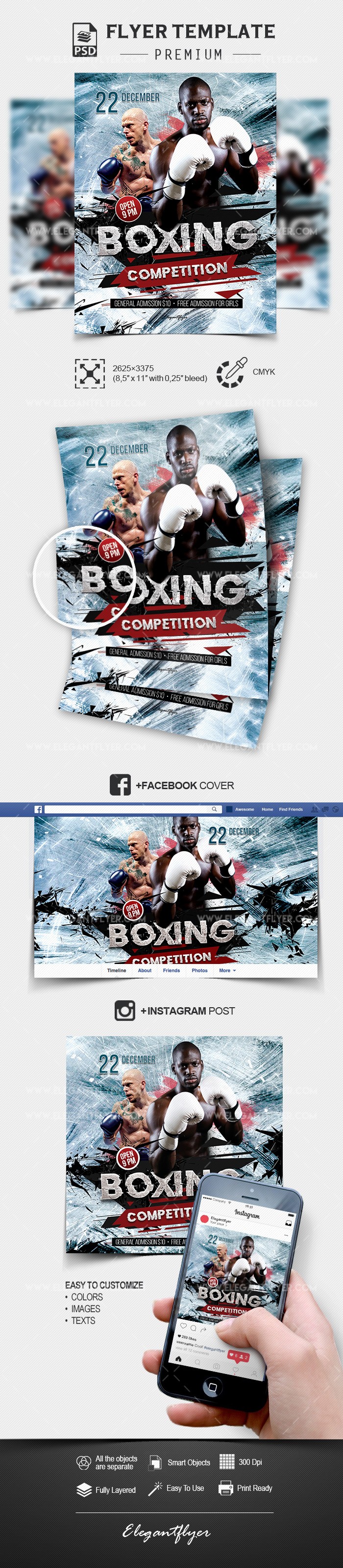 Boxing competition by ElegantFlyer