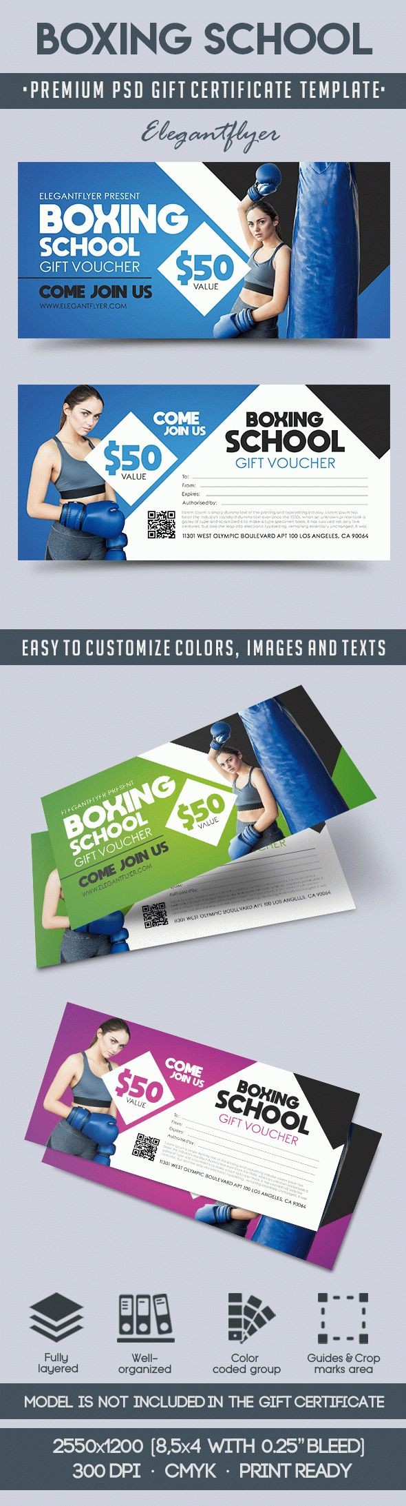 Escola de Boxe by ElegantFlyer