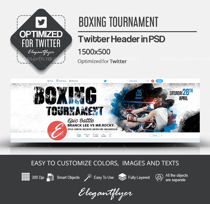 Boxing Tournament by ElegantFlyer