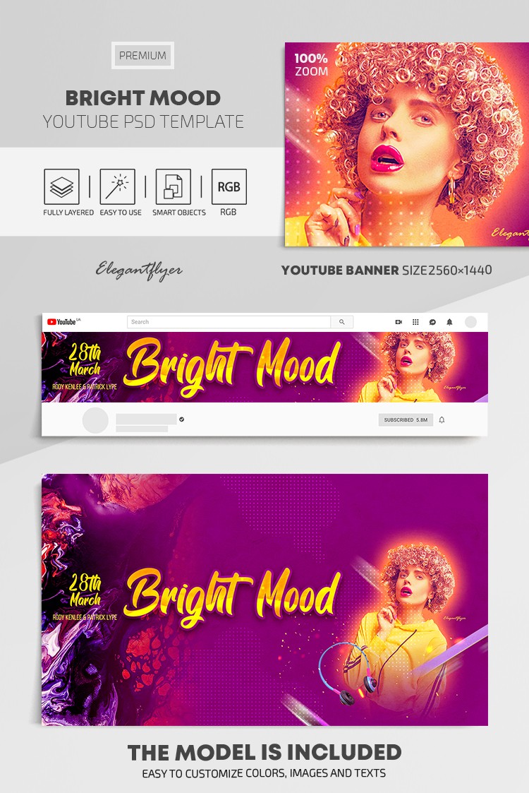 Bright Mood Youtube by ElegantFlyer