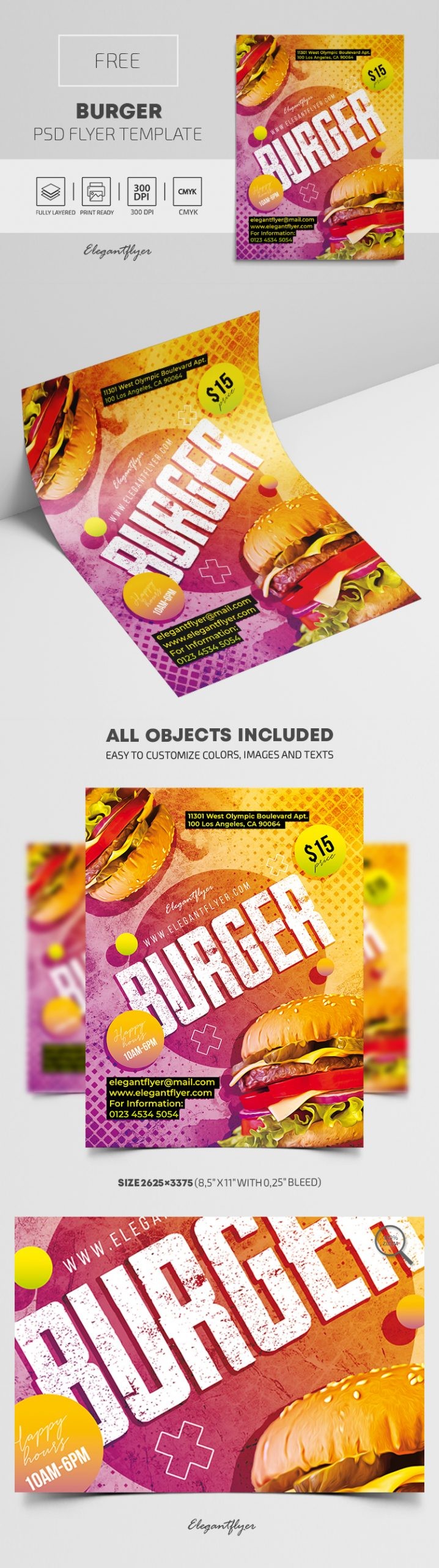 Burger by ElegantFlyer