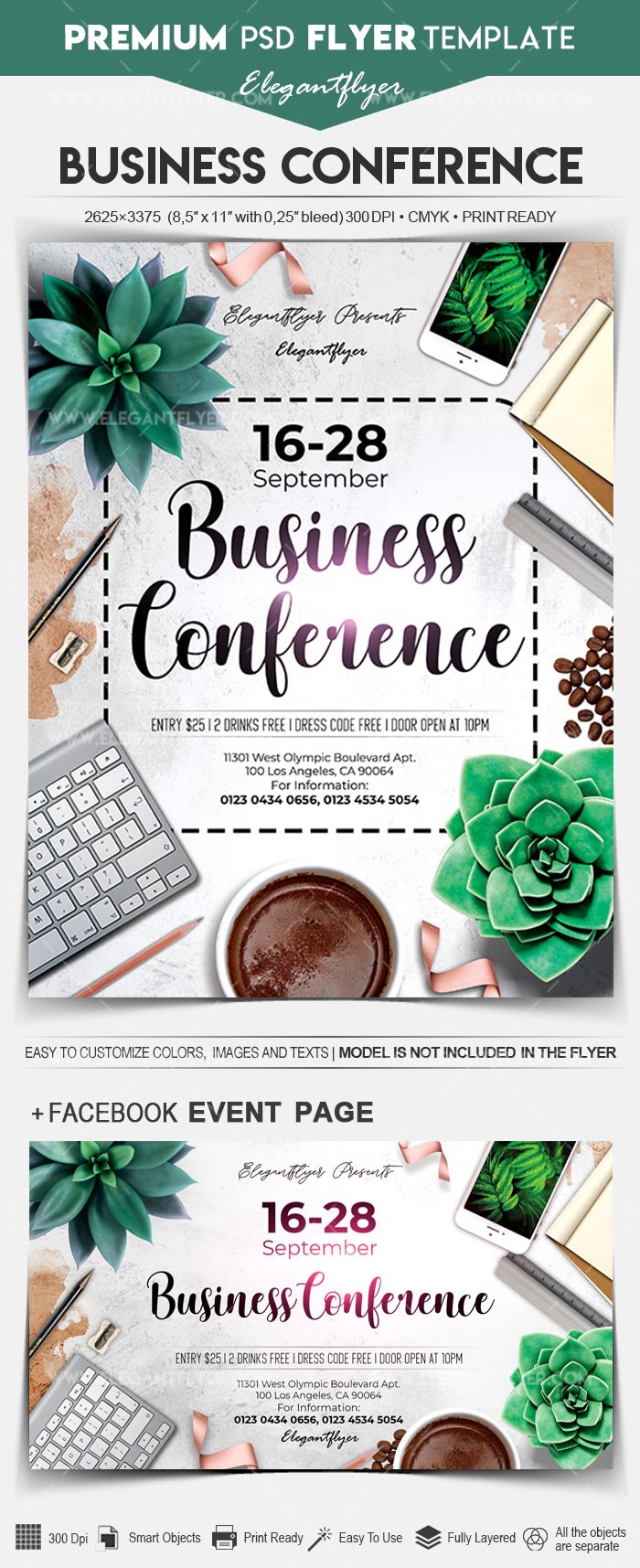 Konferencja biznesowa by ElegantFlyer