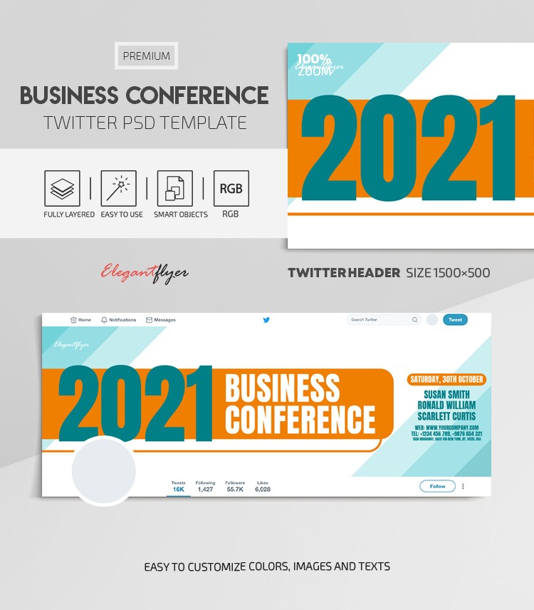 Conferência de Negócios. by ElegantFlyer