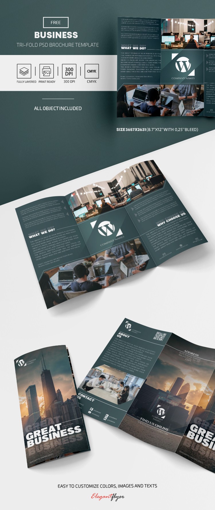 Brochure d'entreprise. by ElegantFlyer