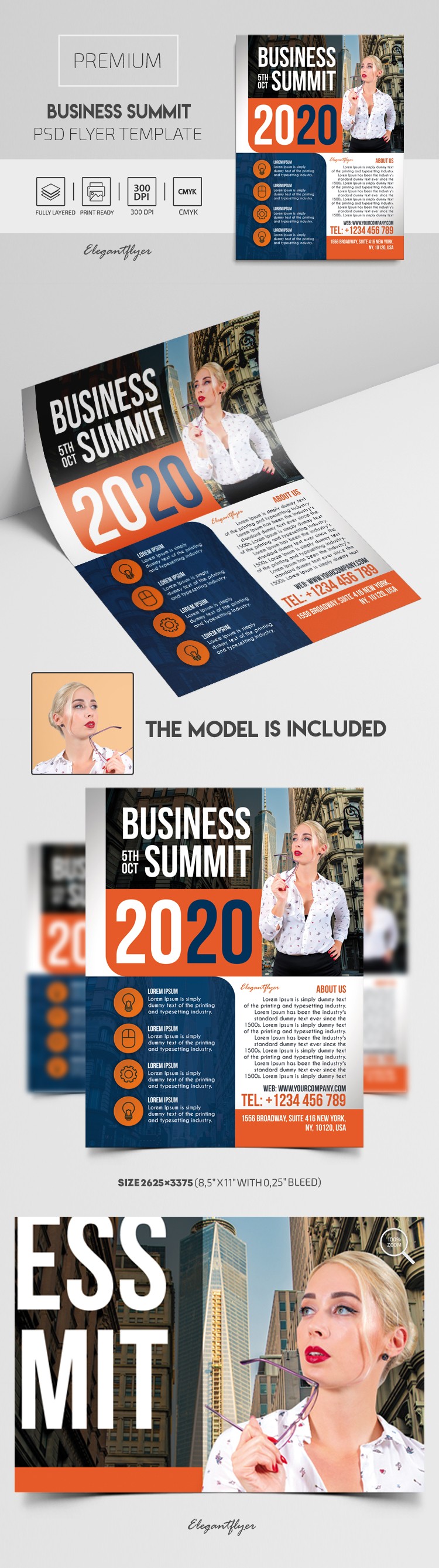 Business Summit Flyer by ElegantFlyer