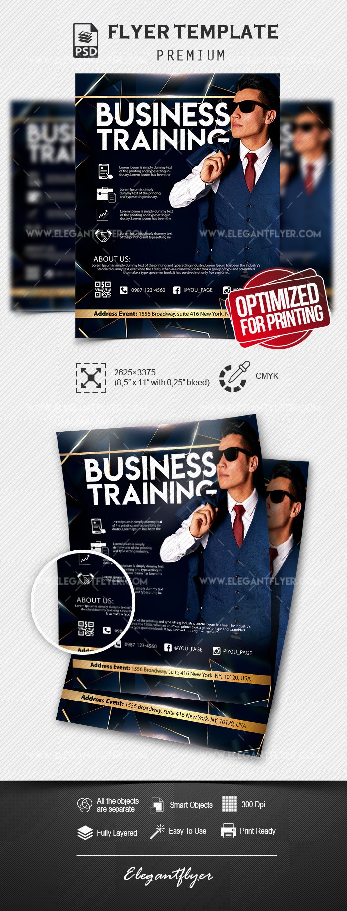 Treinamento Empresarial by ElegantFlyer