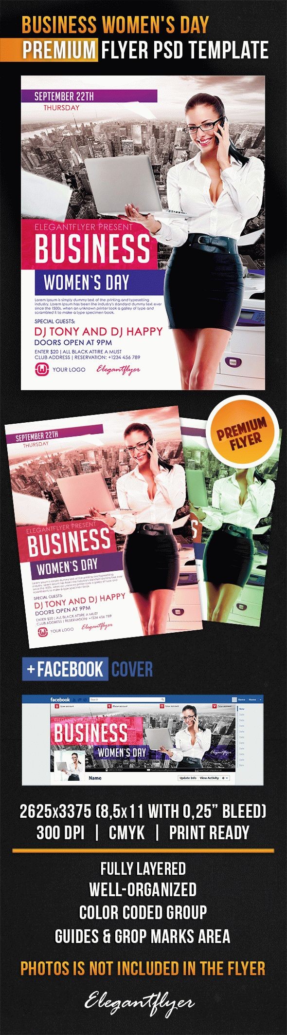 Business Women's Day by ElegantFlyer