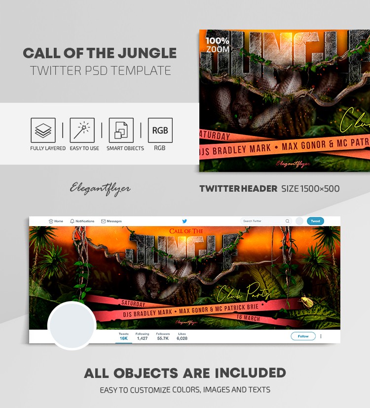 Ruf des Dschungels by ElegantFlyer