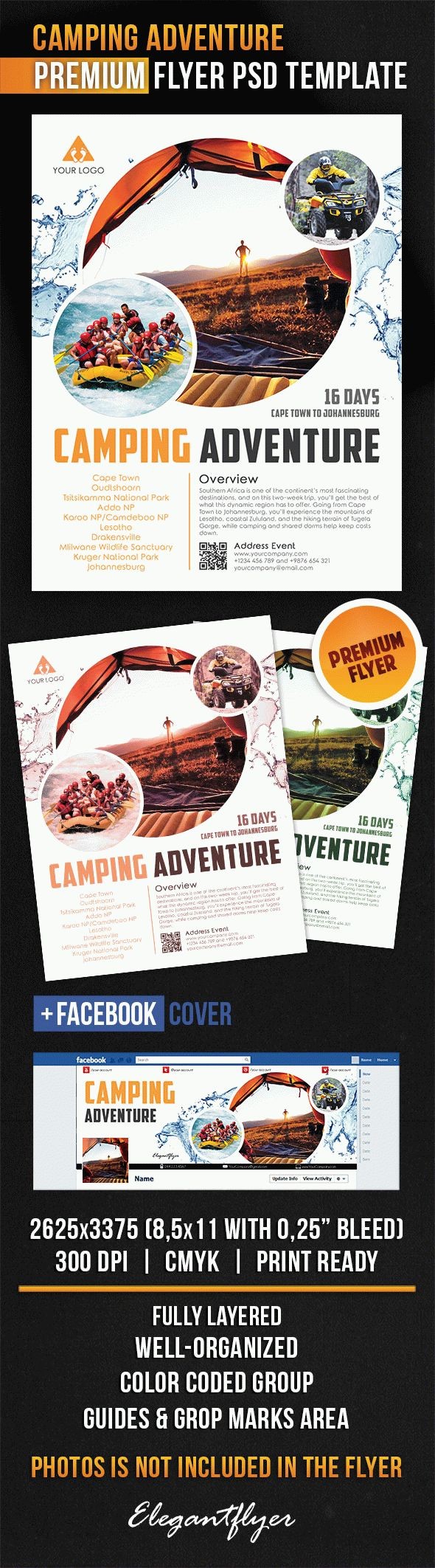 Aventure de camping by ElegantFlyer