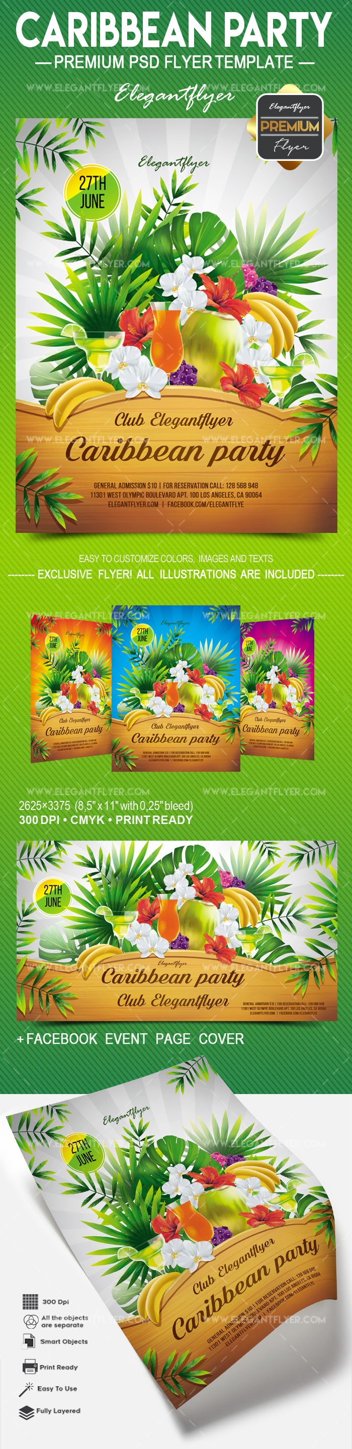 Caribbean Party by ElegantFlyer