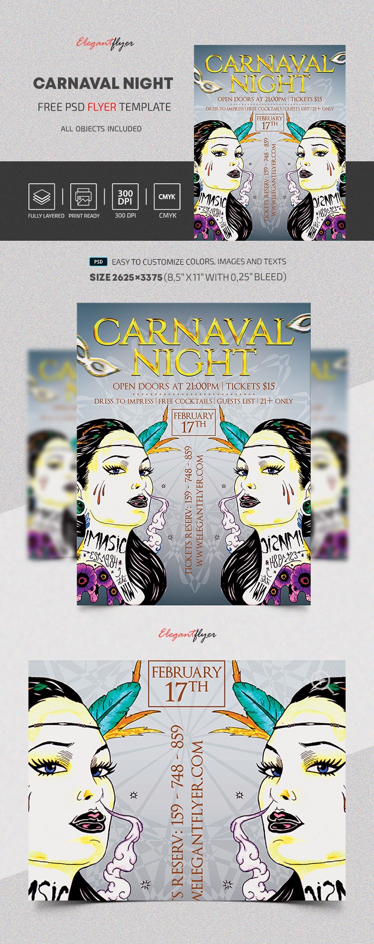 Carnaval Night by ElegantFlyer