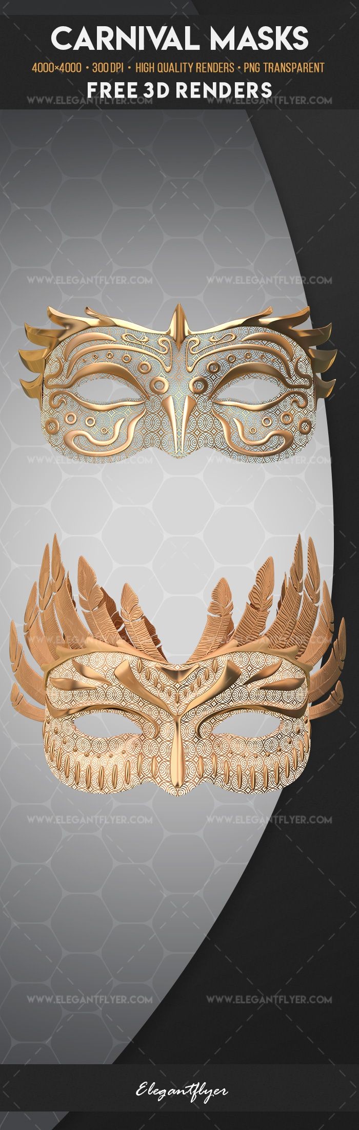 Carnival Masks by ElegantFlyer