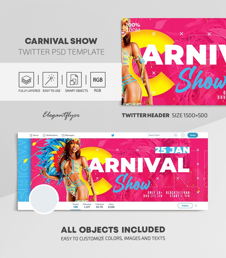 Show de Carnaval by ElegantFlyer