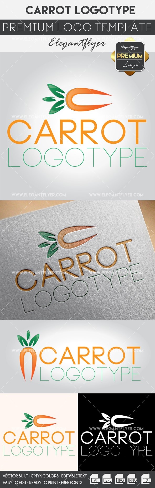 Carrot Premium Template by ElegantFlyer
