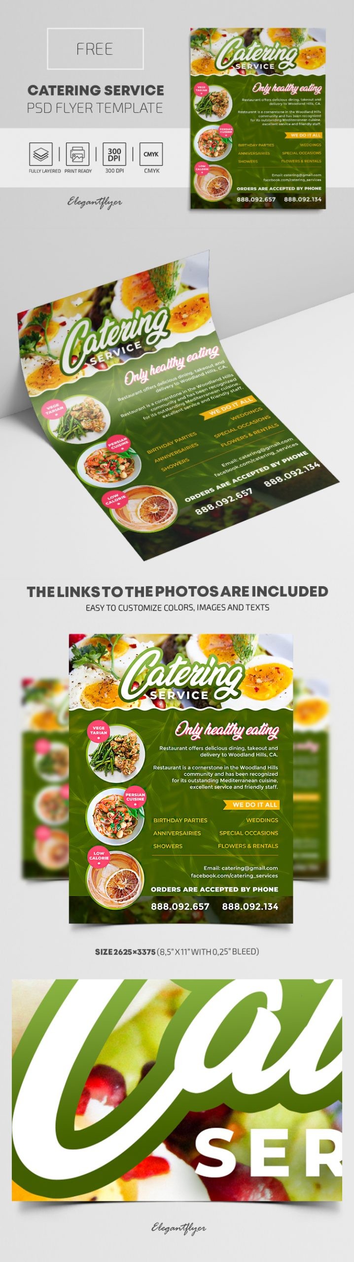 Catering Services Flyer by ElegantFlyer