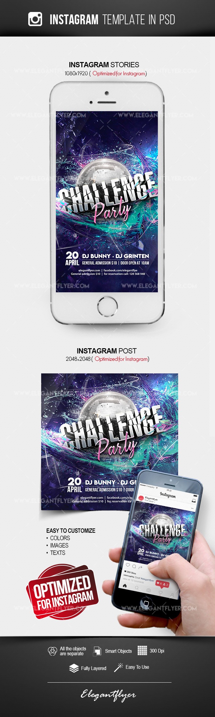 Challenge Party by ElegantFlyer