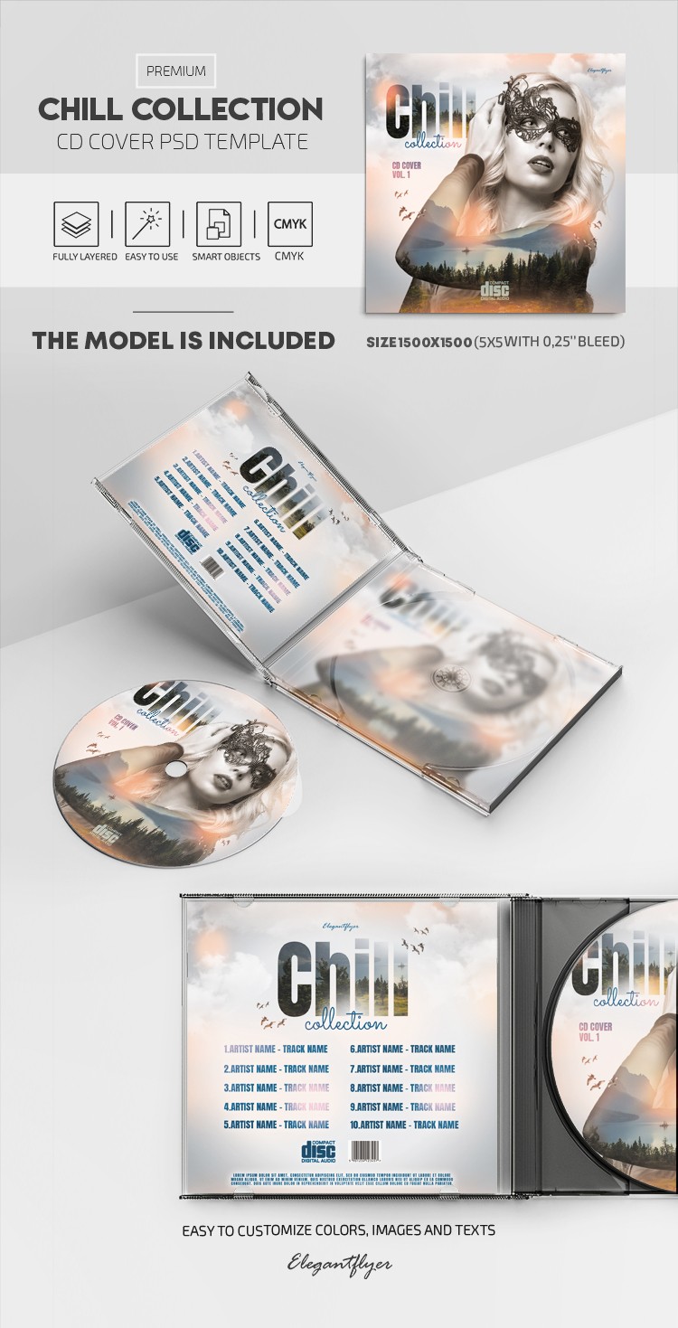 Chill Collection CD Cover by ElegantFlyer
