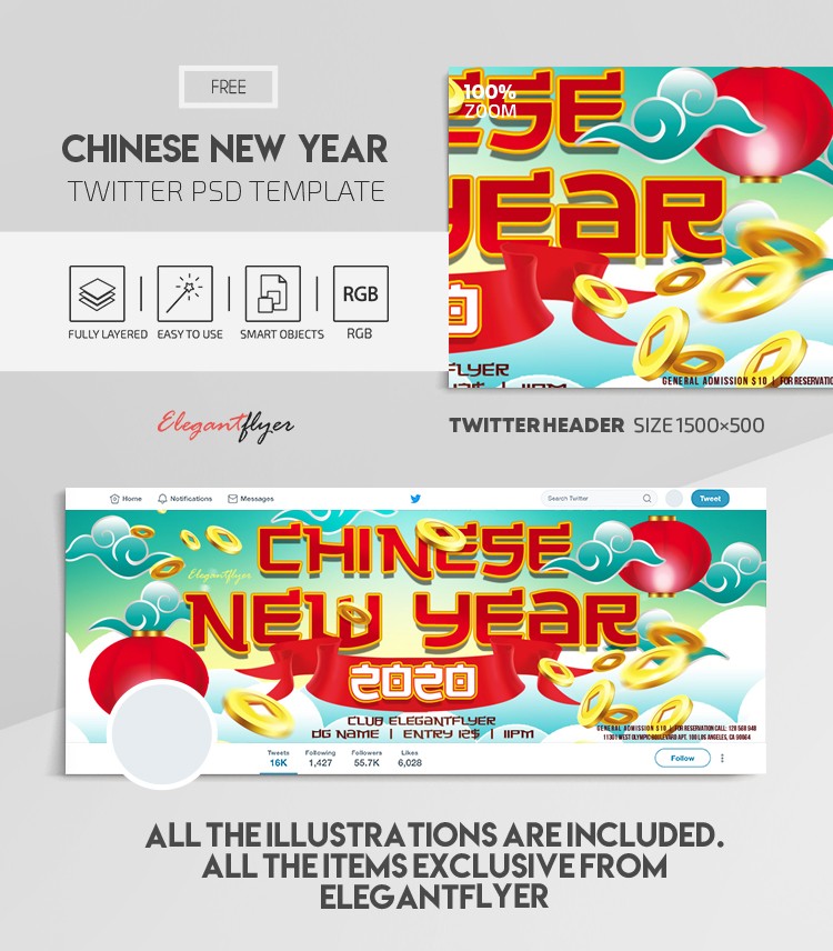 Chinese New Year by ElegantFlyer