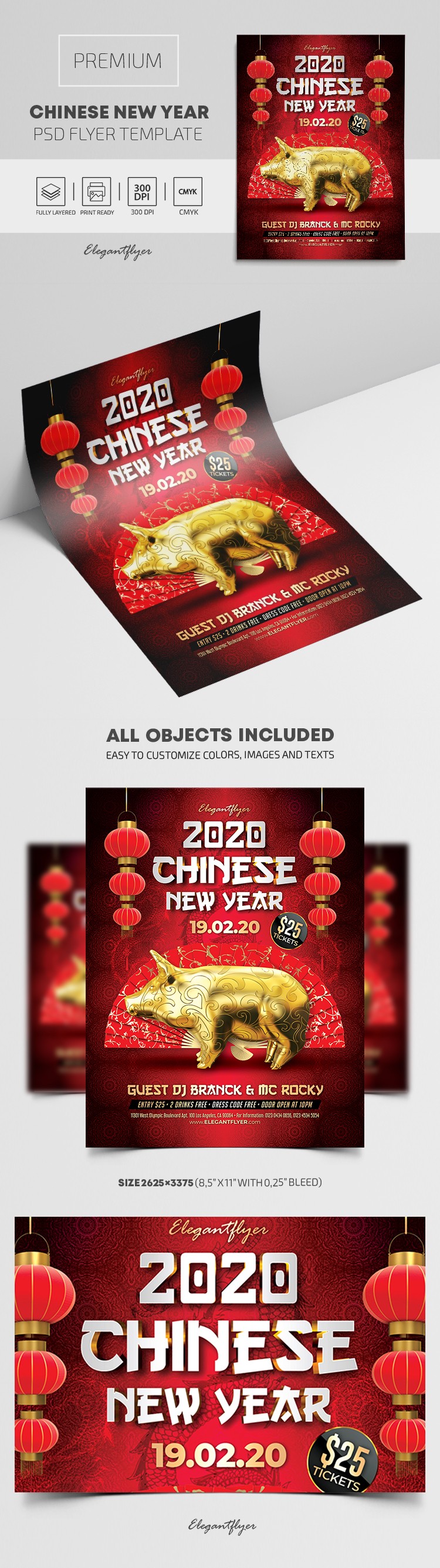 Chinesisches Neujahr by ElegantFlyer